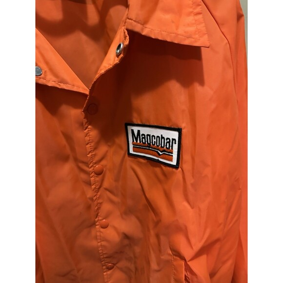 VTG Magcobar Mining & Drilling Operation Windbreaker Weathercaster USA Made XL - Picture 2 of 6